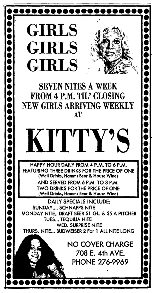 Kitty's topless club