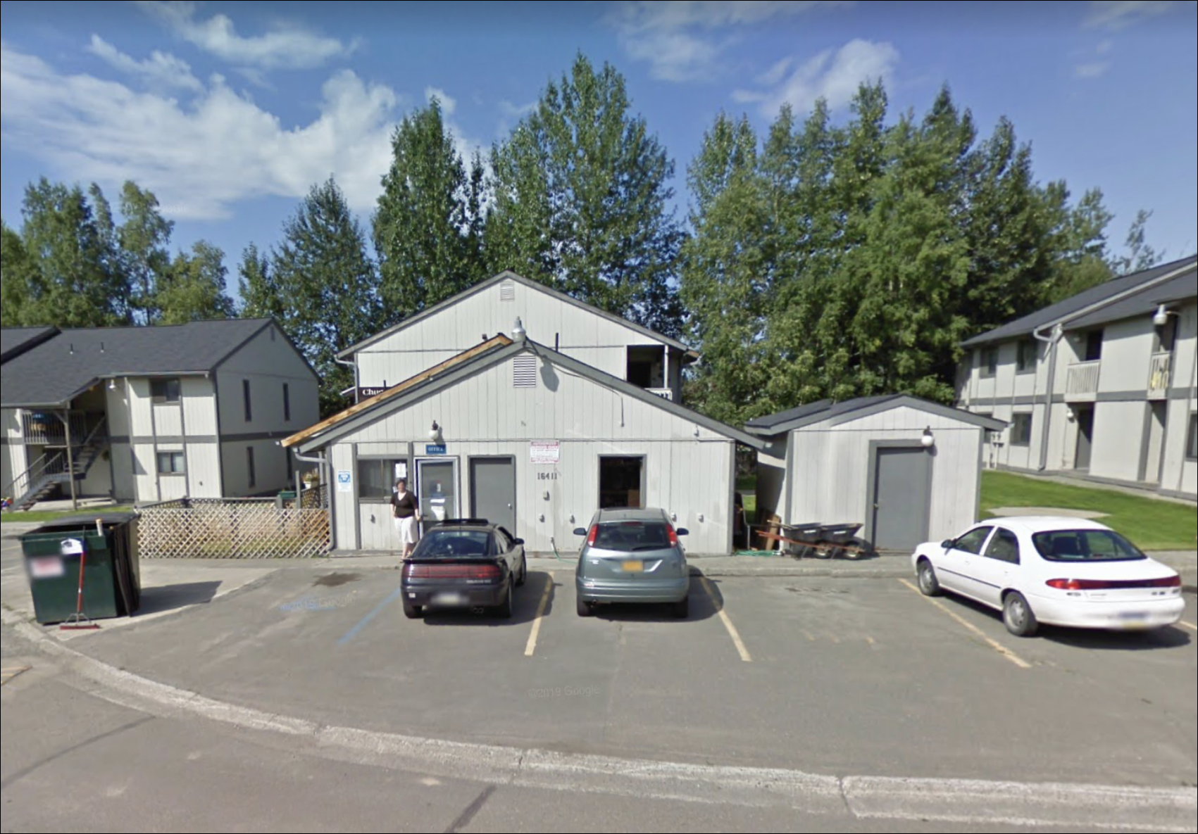 Eagle River apt. complex managed by the Willis'.