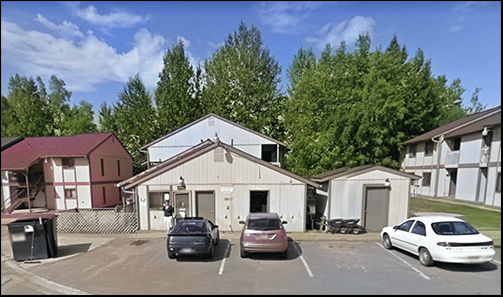 Willis' apartment complex