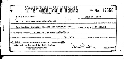 deposit